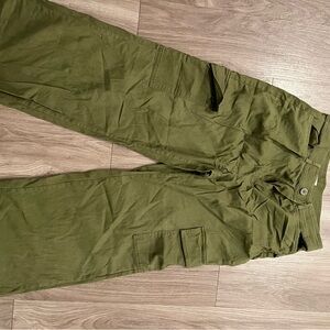 Ava & Viv Olive Wide Leg Pants